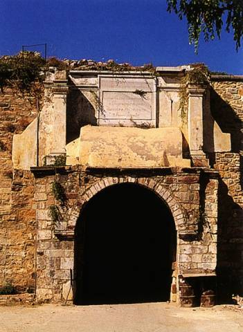 Chios- hlavní brána hradu