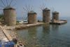 Chios - větrné mlýny